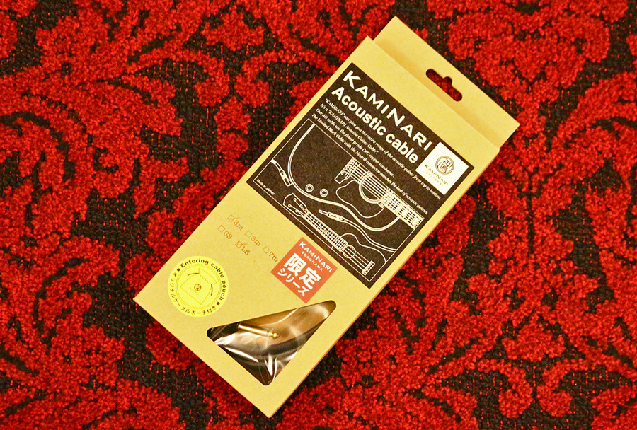 Acoustic Cable 3m【KAMINARI YOKOHAMA 限定仕様】 | KAMINARI YOKOHAMA