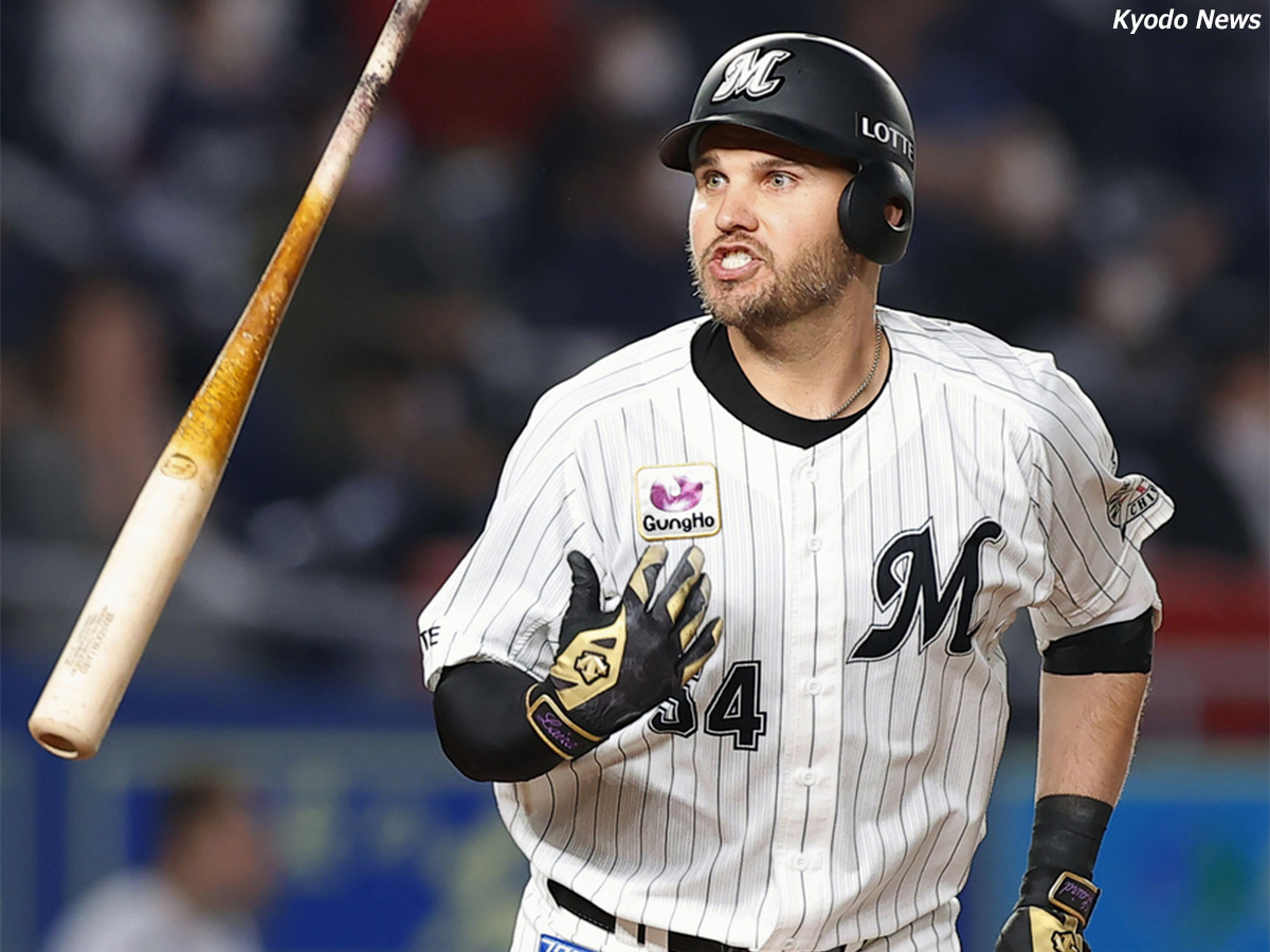 千葉ロッテマリーンズ レアード選手実使用スパイク 千葉ロッテ