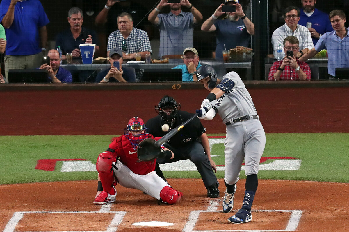 ヤンキース・ジャッジがリーグ新62号 先頭打者HRで61年ぶり記録更新の