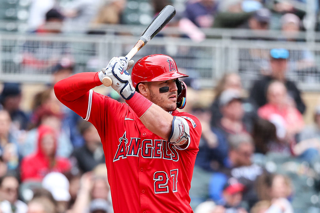エンゼルスのトラウトが左膝負傷から約1ヶ月ぶり復帰 「また仲間たちと
