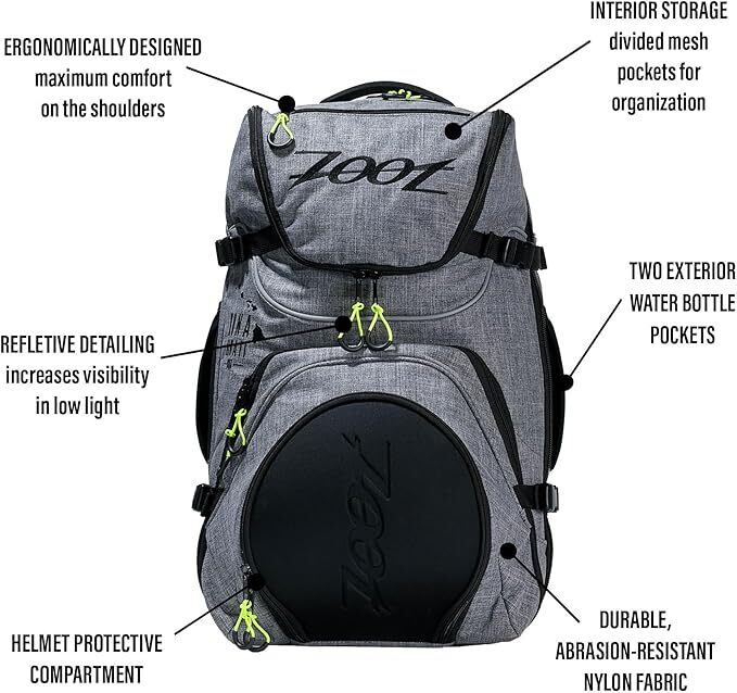 Zoot Ultra Tri Bag(GRAY) トライバック トライアスロン専用