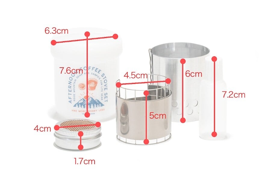AFTERNOON COFFEE STOVE SET | RIDGE MOUNTAIN GEAR