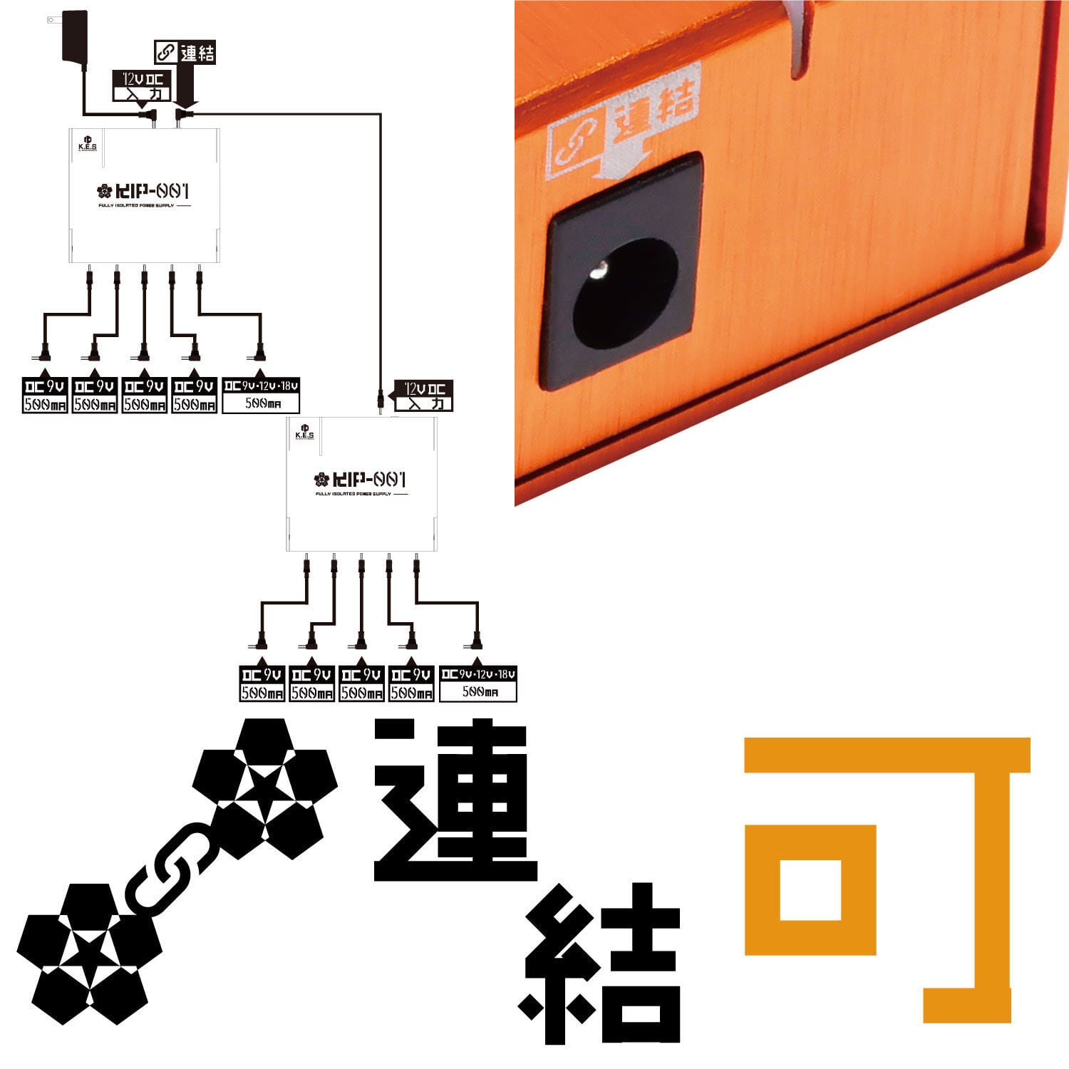K.E.S KIP-001 [Full Isolated Power Supply] | Sparkplug.tokyo