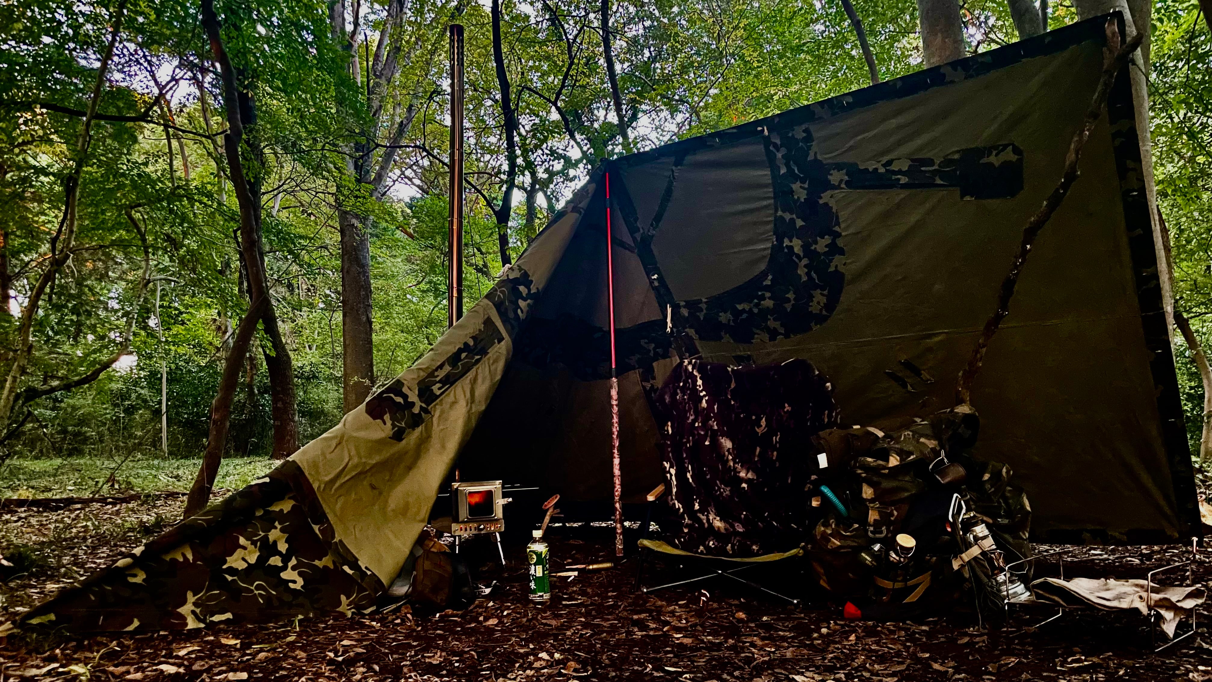 軍幕って夏暑いの！？冬は！？ | Wild Camping-Grizzly Works