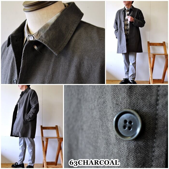 FOB FACTORY エフオービーファクトリー F2430 フレンチ バスク コート