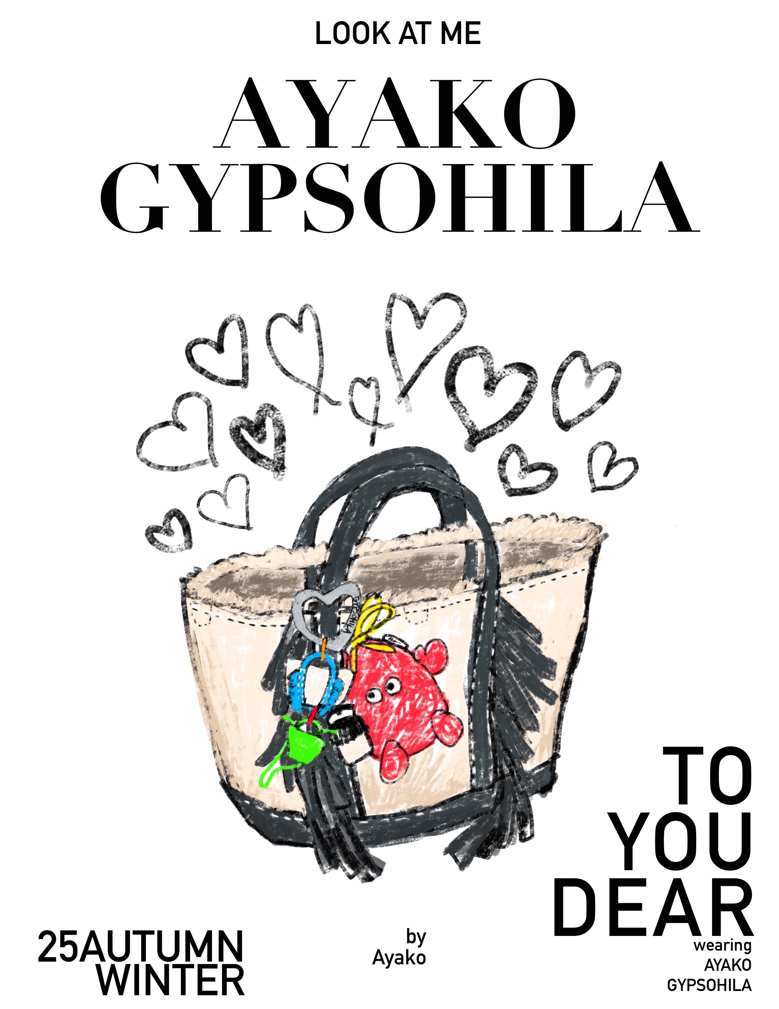 AYAKO・GYPSOHILA 東京展示会 9/28(日)〜9/30(火)開催のお知らせ