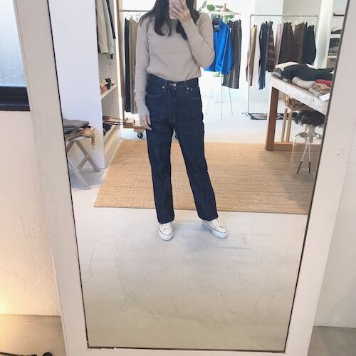 AURALEE・ハードツイストデニム5ポケットパンツ | a flat shop