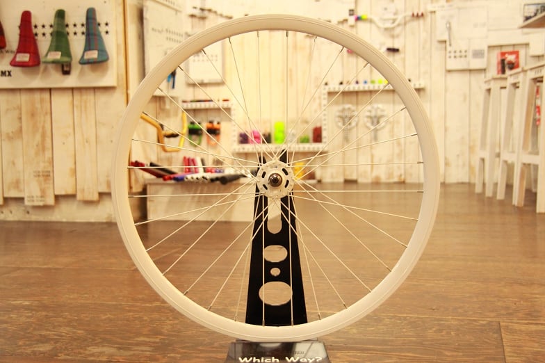 FUN 700C Narrow Wheel ホワイト ※フロントホイール単品 | FUN