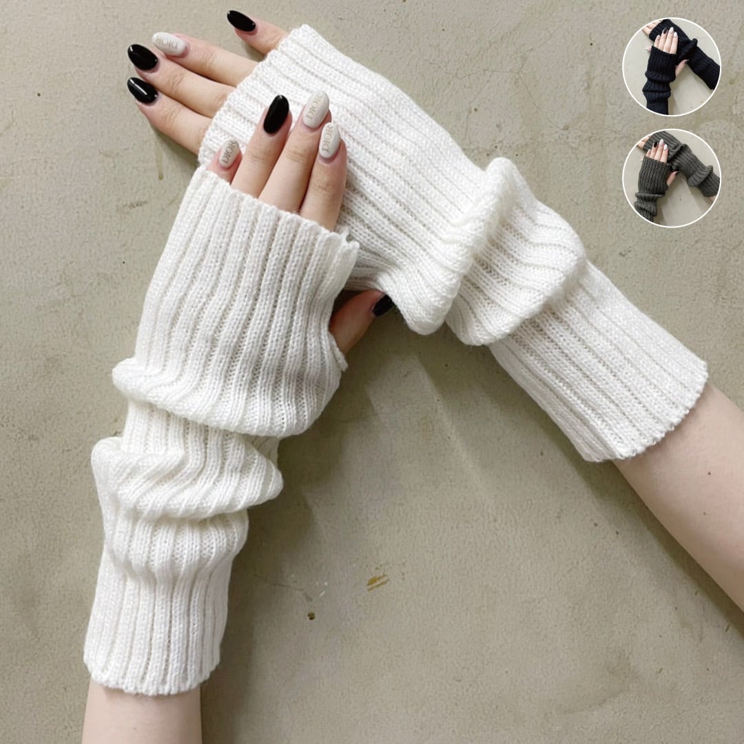 シンプルリブアームウォーマー | VOLCAN&APHRODITE