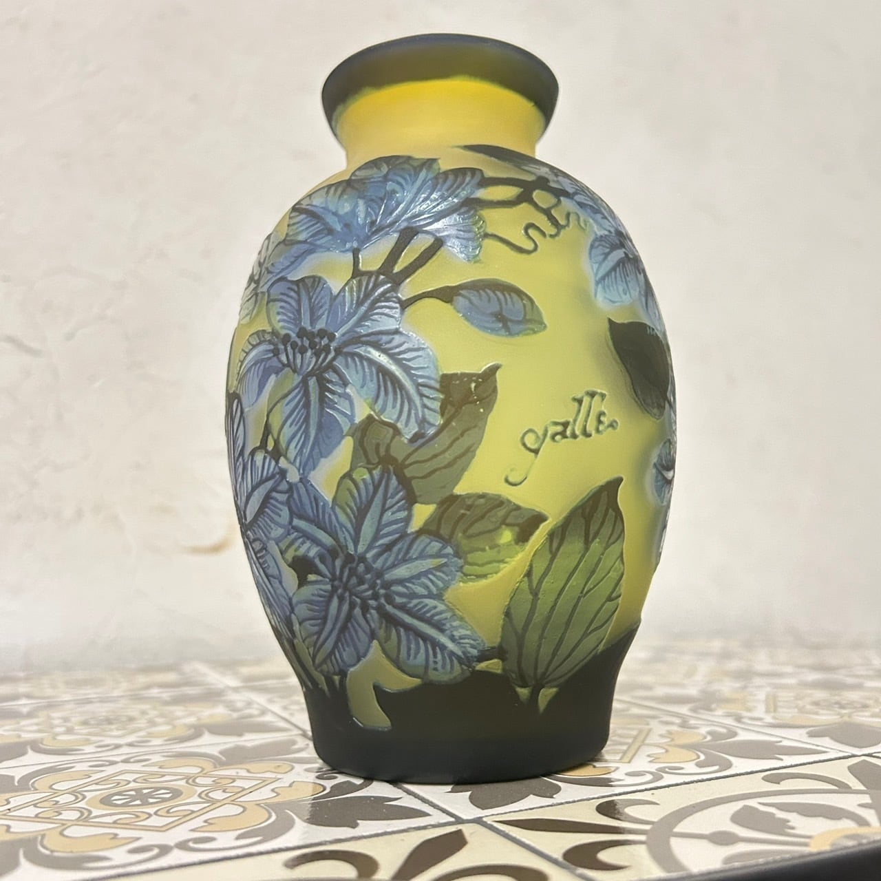 ◇証明書付◇EmileGalleエミールガレ ボンボニエール 小鉢 カメオ彫