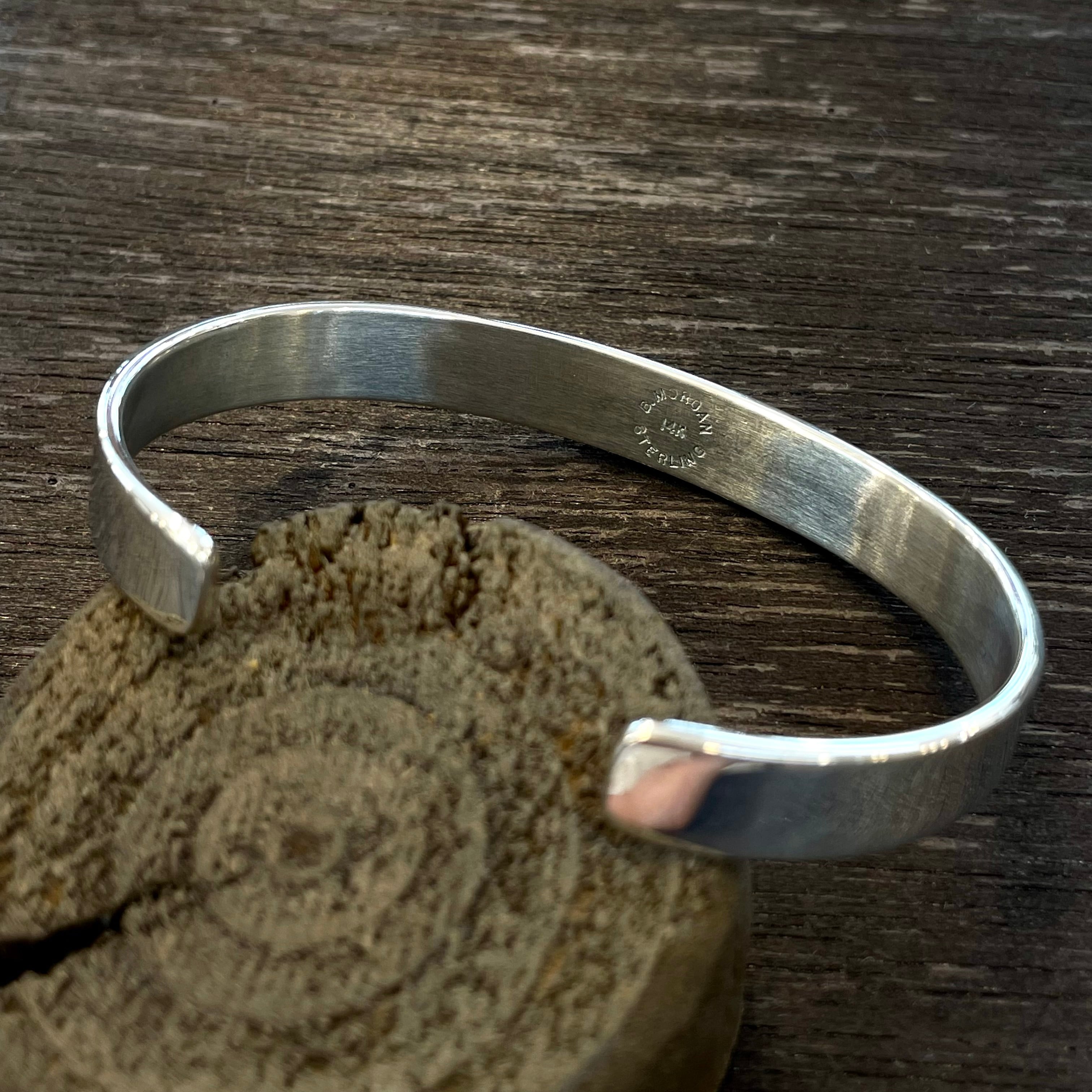 ブルースモーガン（Bruce Morgan）14金スタンプワークバングル