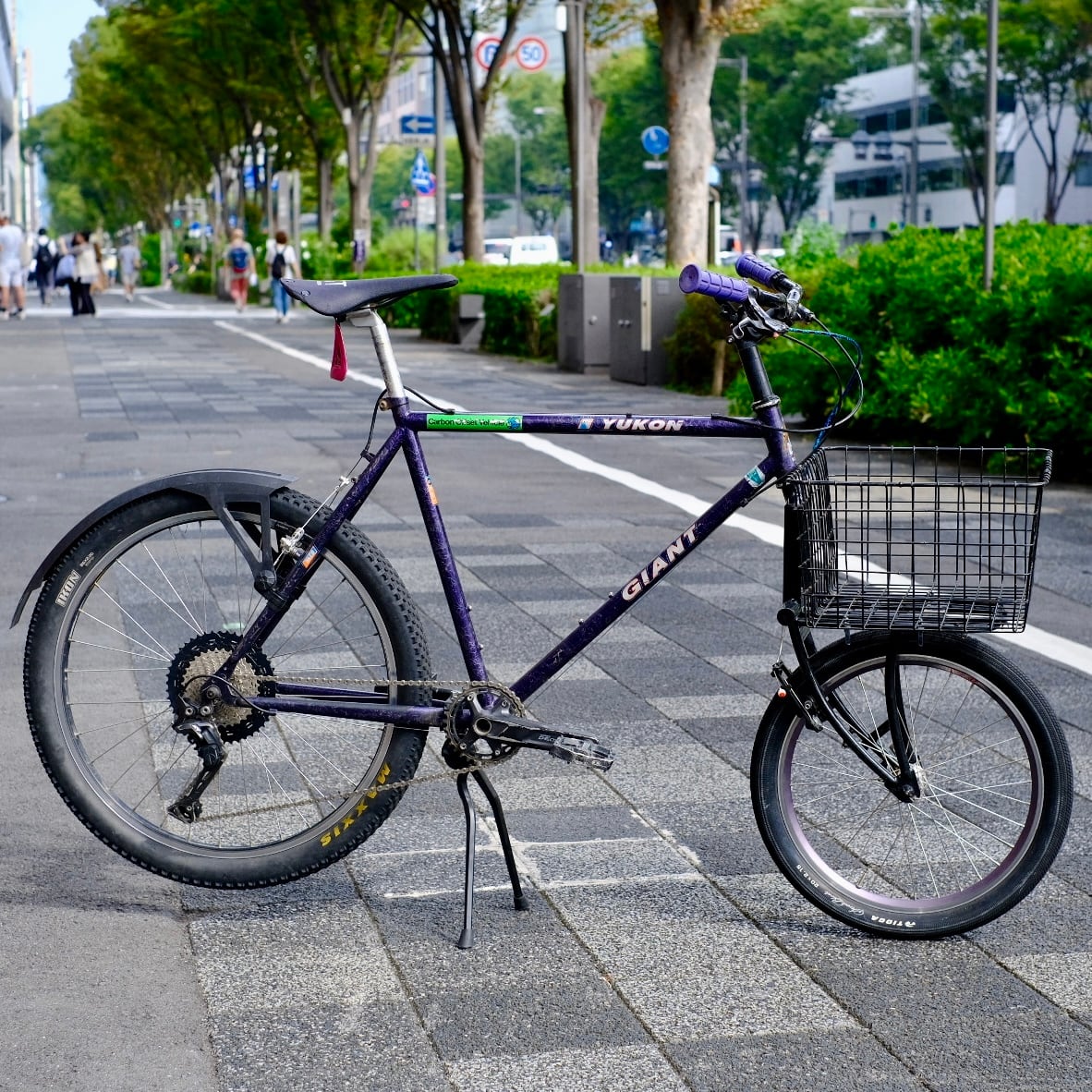 ダイナモFホイール + CRUST カーゴフォーク 1-1/8 ダイナモFホイール +