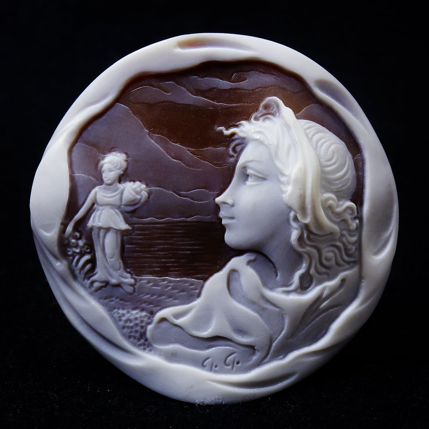 ジェンナーロ・ガロファロ作 ”郷愁” | Cameo Erynceleblas