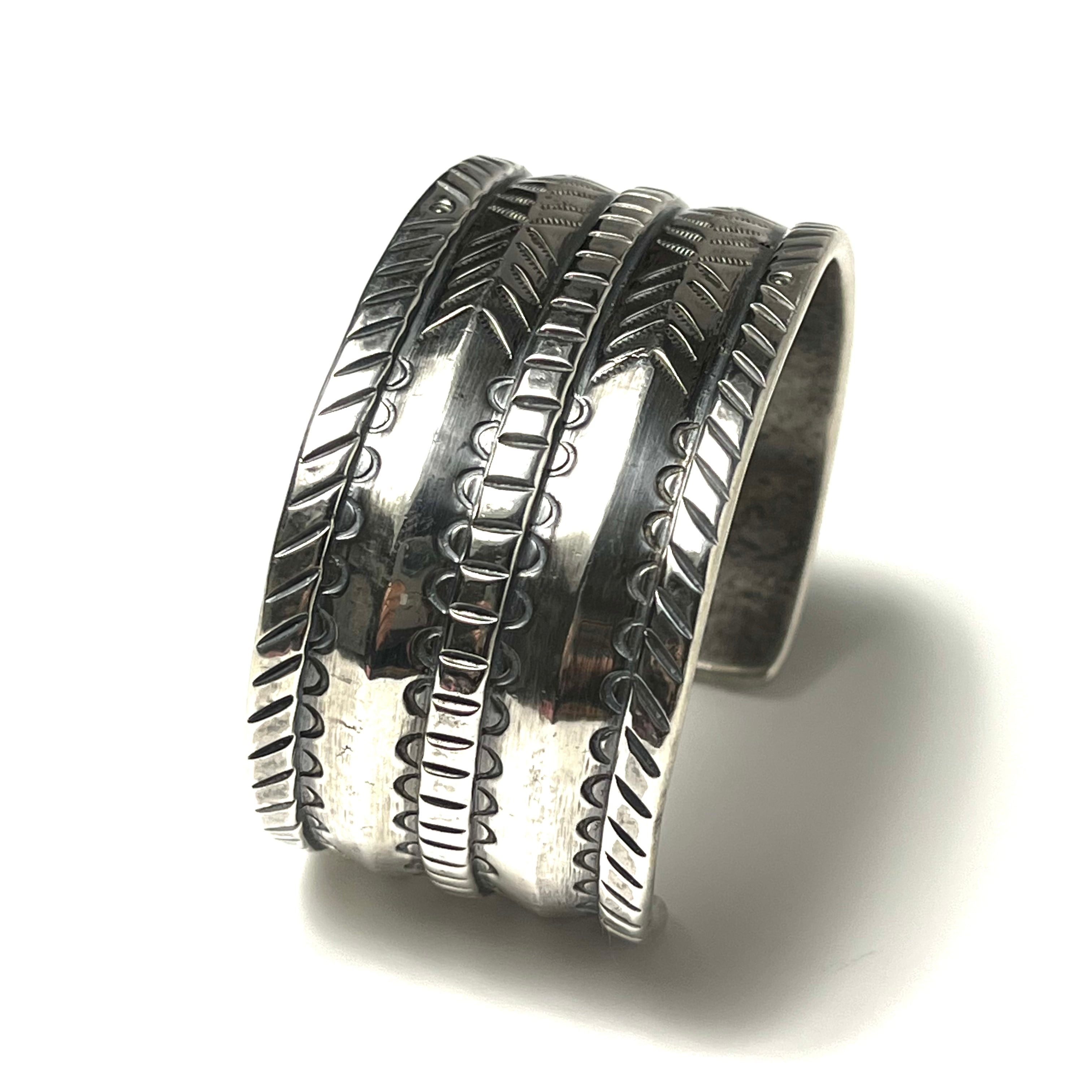 Jesse Robbins “Size M” Coin Silver Bracelet | This N That