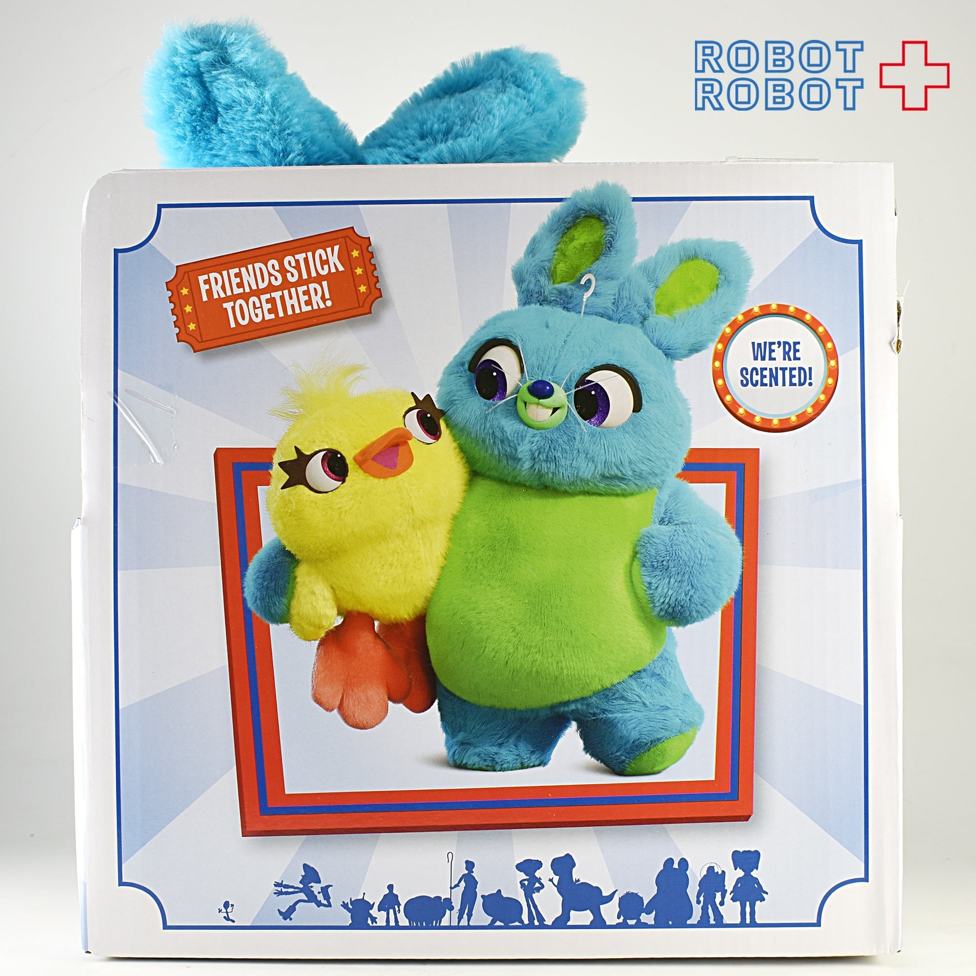 トイ・ストーリー4 ダッキー&バニー 香り付き ぬいぐるみ | ROBOTROBOT