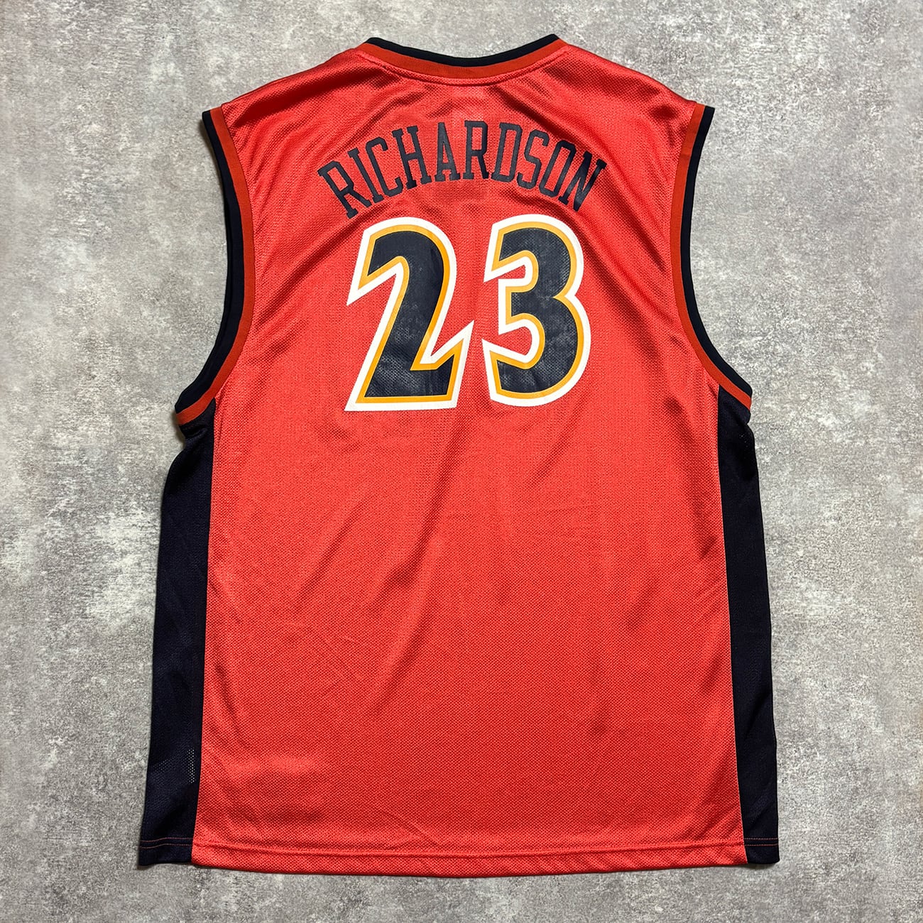 Jason Richardson 【Golden State Warriors】 Game Shirt. Reebok