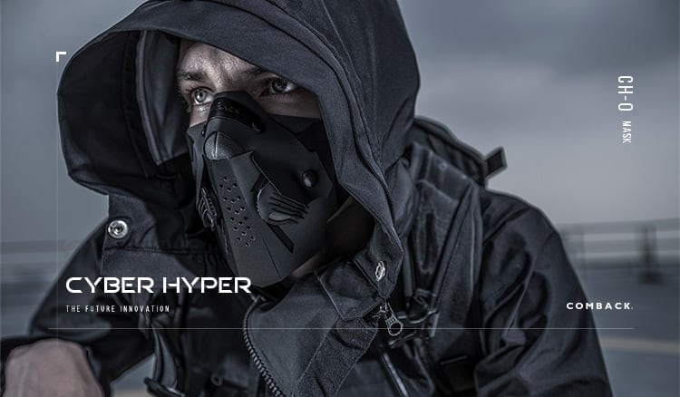 HARDMADE×COMBACK サイバーパンクマスク | テックウェア専門店 AHAMKARA