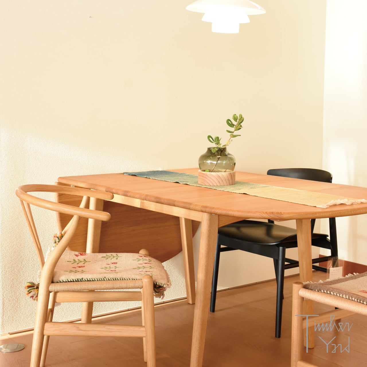 即納可】CH24（Yチェア）/ オーク材 オイル仕上げ / SH43cm / CARL