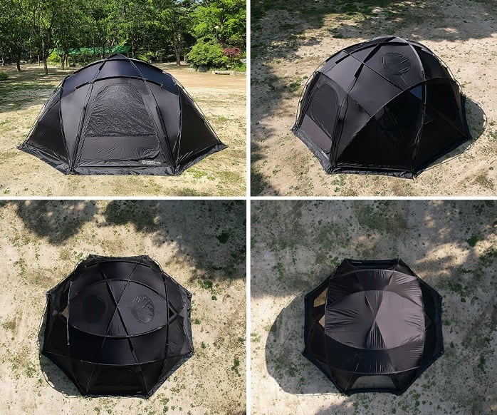 ヤクドーム460 中型 半球型ドームシェルター（WIWO outdoor