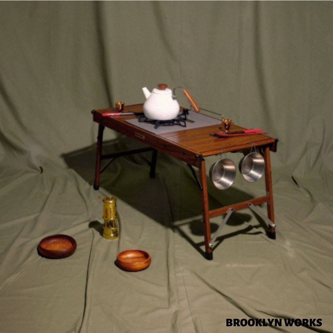 BROOKLYN WORKS（ブルックリンワークス） アルミバーナーテーブル | Ncolor