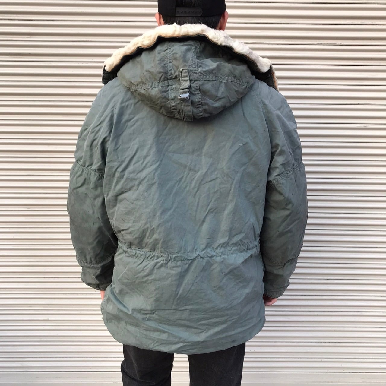 極上 70s 米軍実物 USAF オリジナル N-3B パーカー フライトジャケット