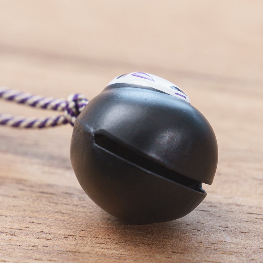 千と千尋の神隠し ころ鈴根付 / ストラップ（カオナシ/0170） | す