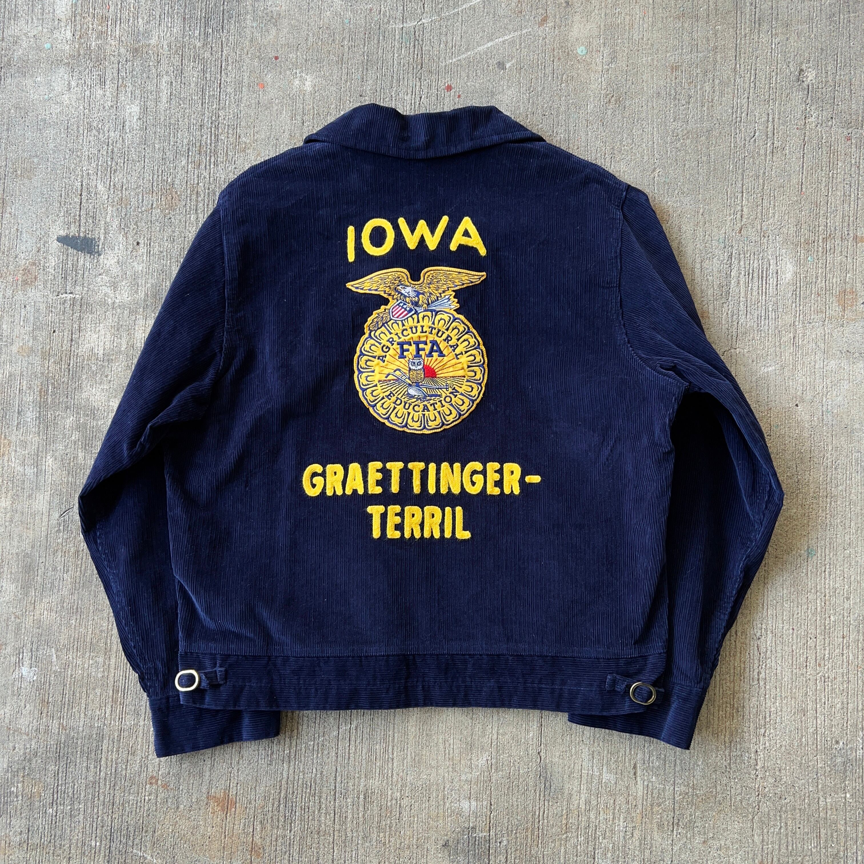 FFA 刺繍入りコーデュロイジャケット 美品 SIZE 42【0915A18