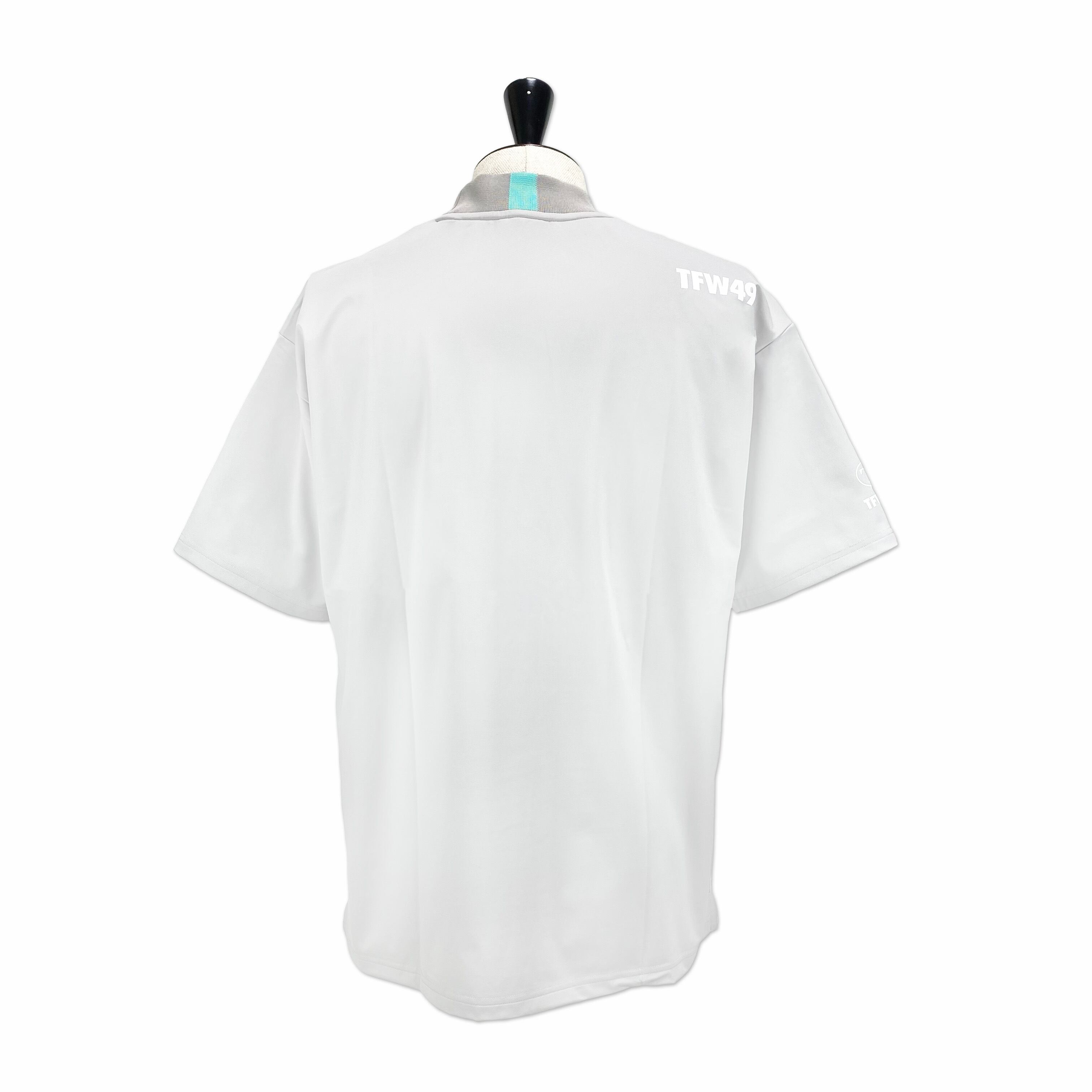 TFW49】《MEN'S》HALF MOCKNECK TEE (L.GREY) | Sandy GOLF