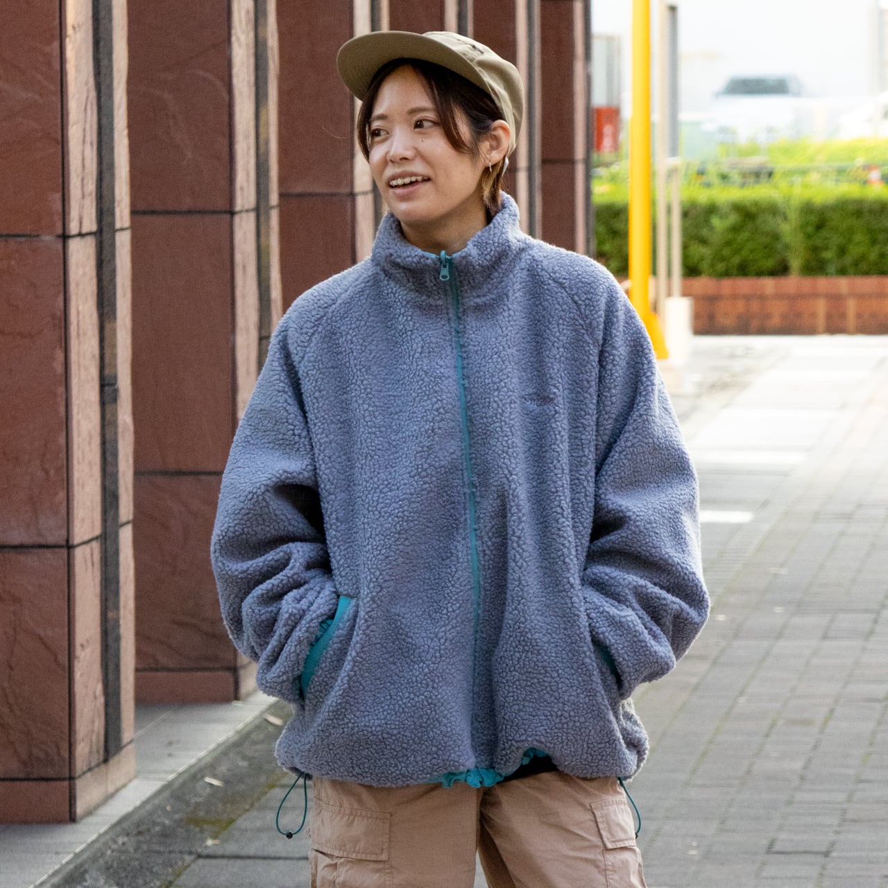 KTR Reversible Boa Jacket type
