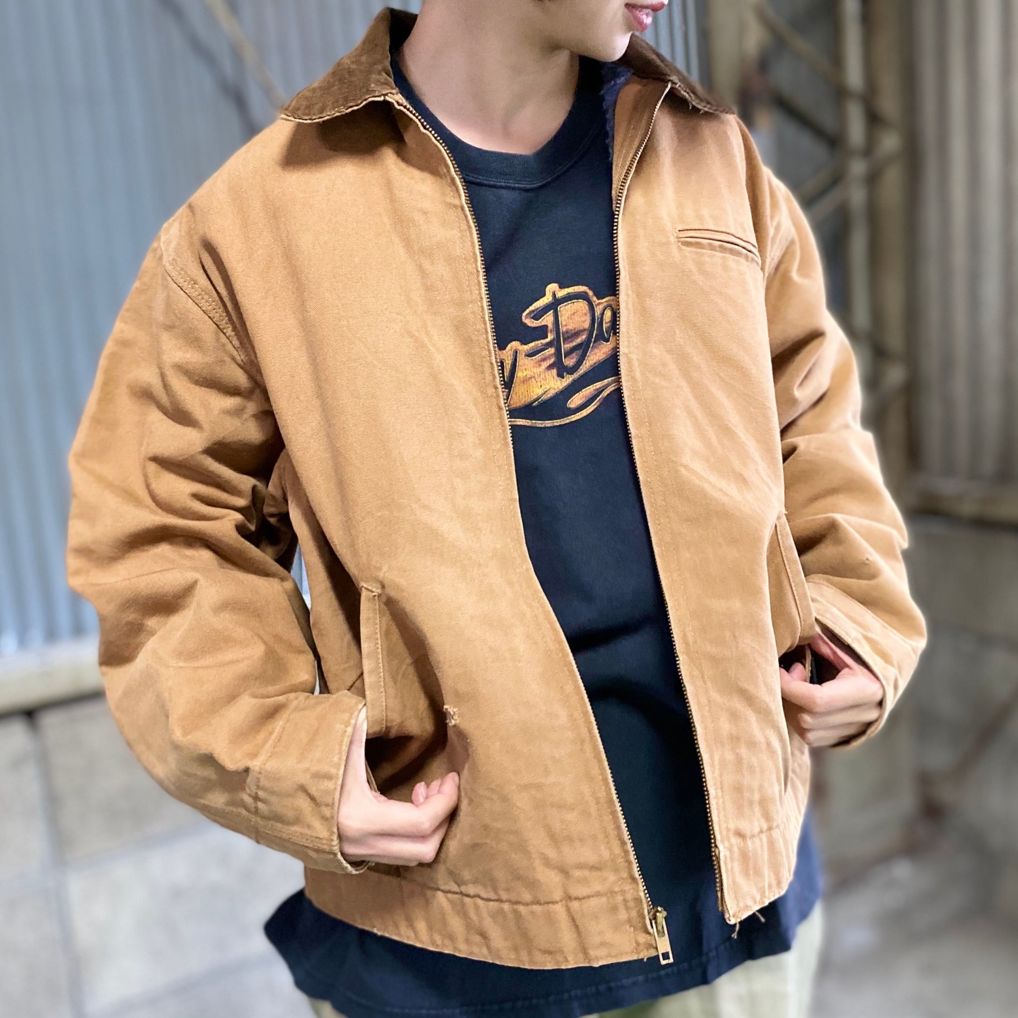 80年代 80s USA製 Carhartt カーハート デトロイトジャケット ワーク