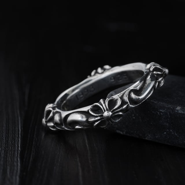 CHROME HEARTS クロムハーツ RING リング】SBTバンドリング【送料無料