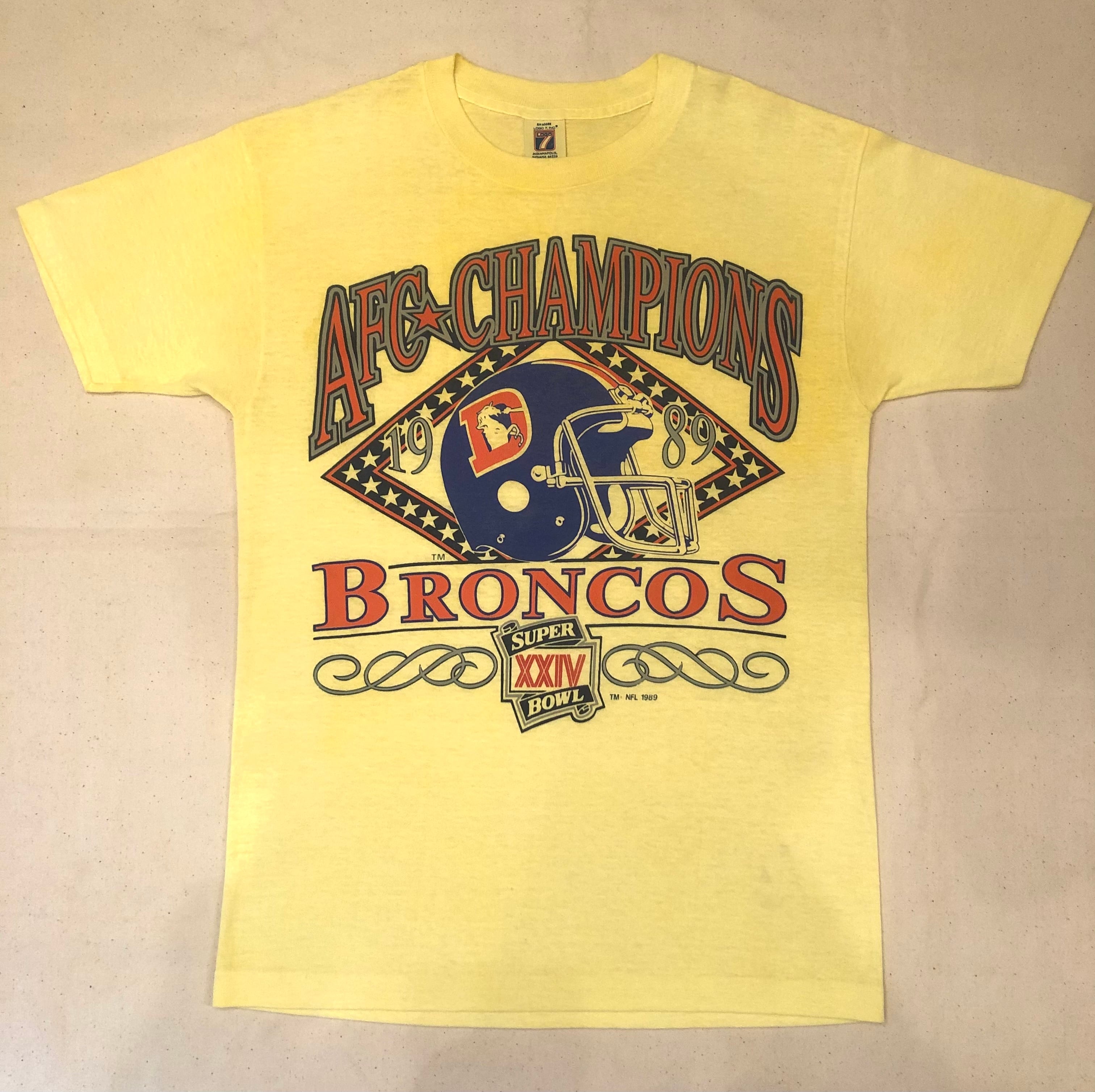 第33回スーパーボウル チャンピオン デンバー・ブロンコス 記念Tシャツ