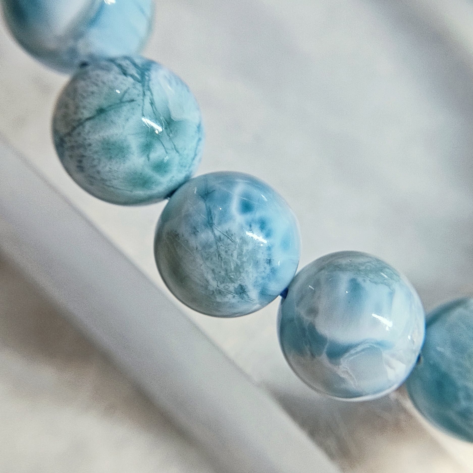 トップグレード 天然 ドミニカ産 ドラゴンクロー ラリマー