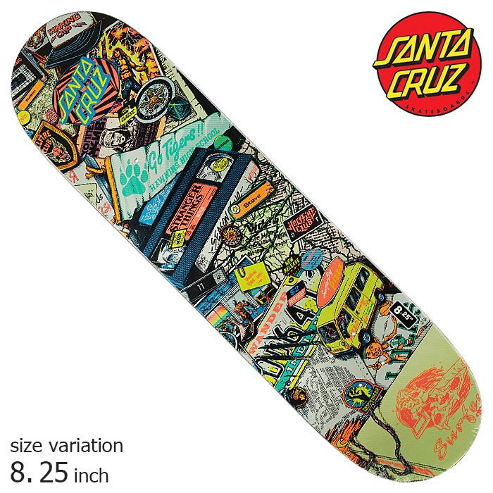 SANTA CRUZ X STRANGER THINGS SEASON4 8.25inch スケボー スケート