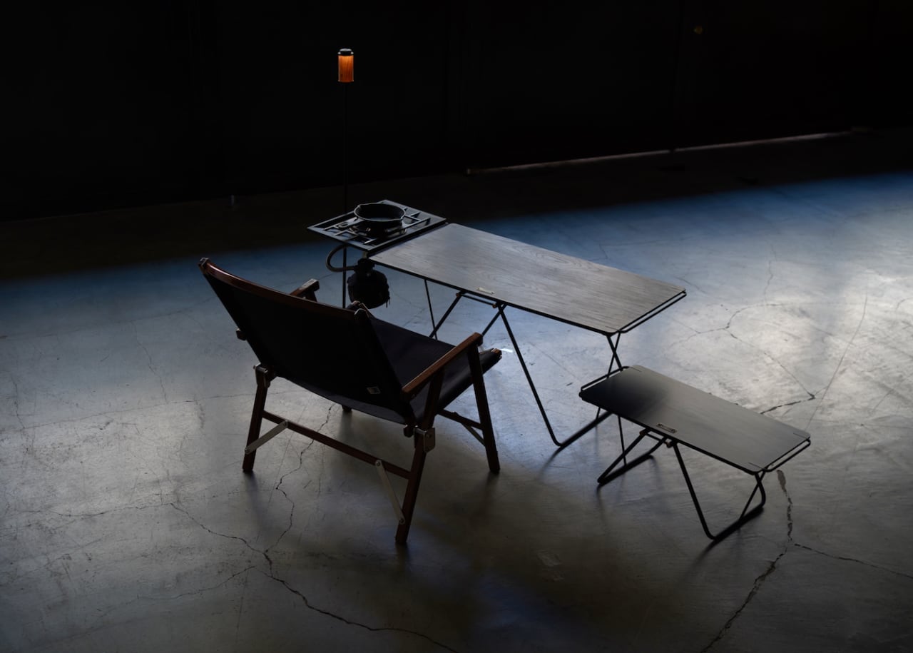 ネルデザインワークス×ノデルデザイン バタフライテーブル Mサイズ