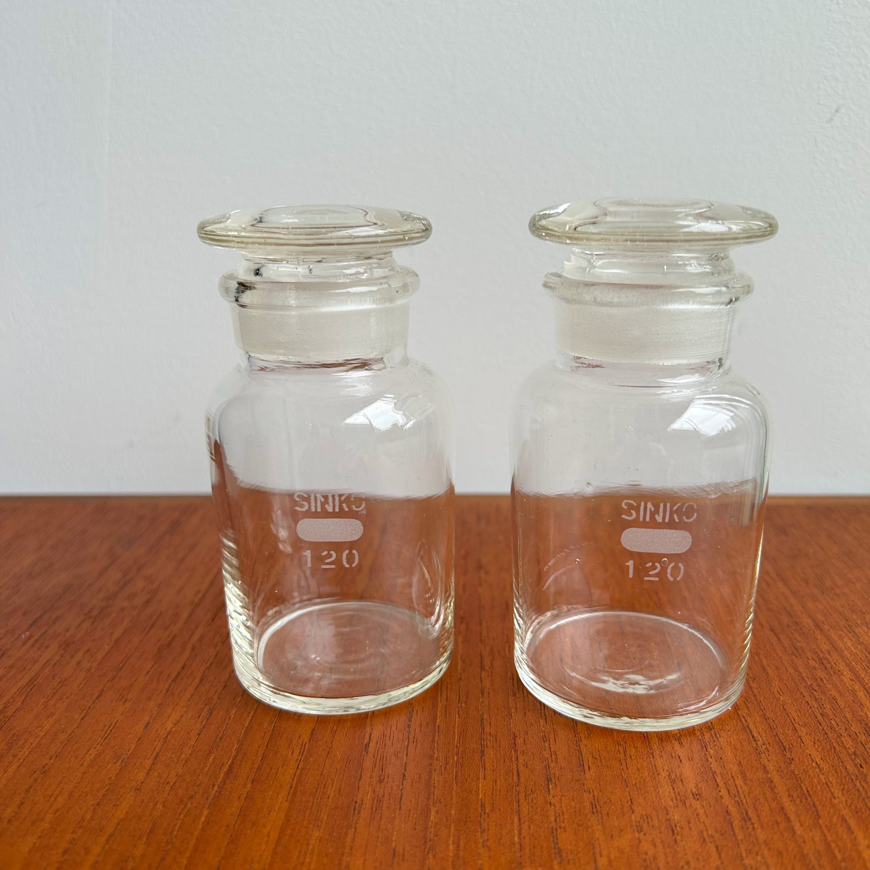 古道具 透明の薬瓶(単品売り) | tsuyukusa store