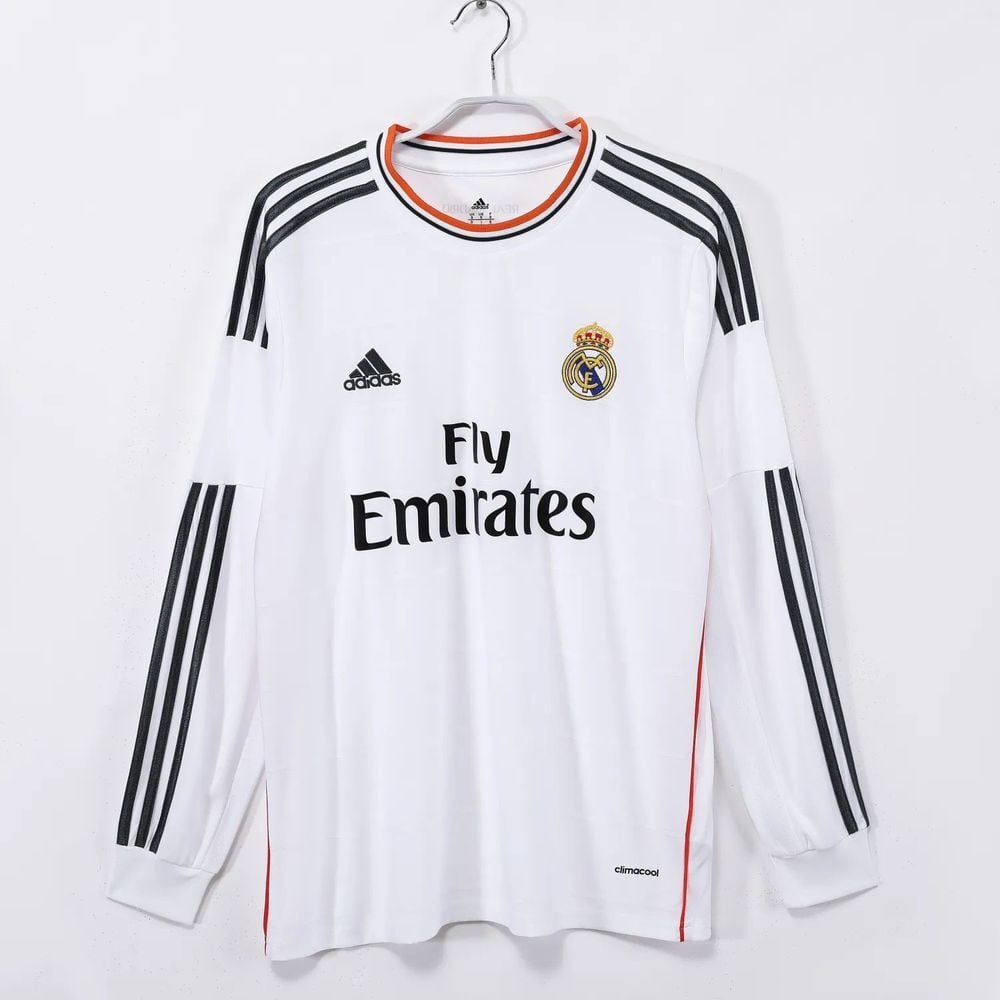 Retro long sleeve 12-13 Real Madrid Home Jersey レアル マドリード