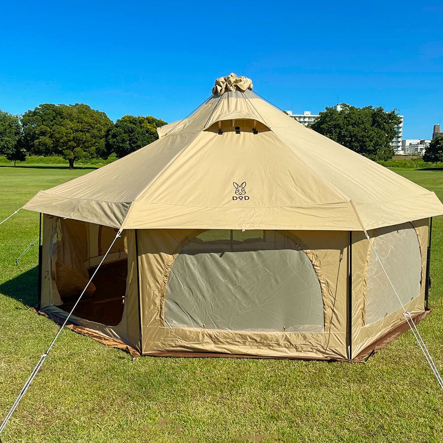 DOD タケノコテント2（タンカラー） 8人用 参考価格93,500円【5泊6