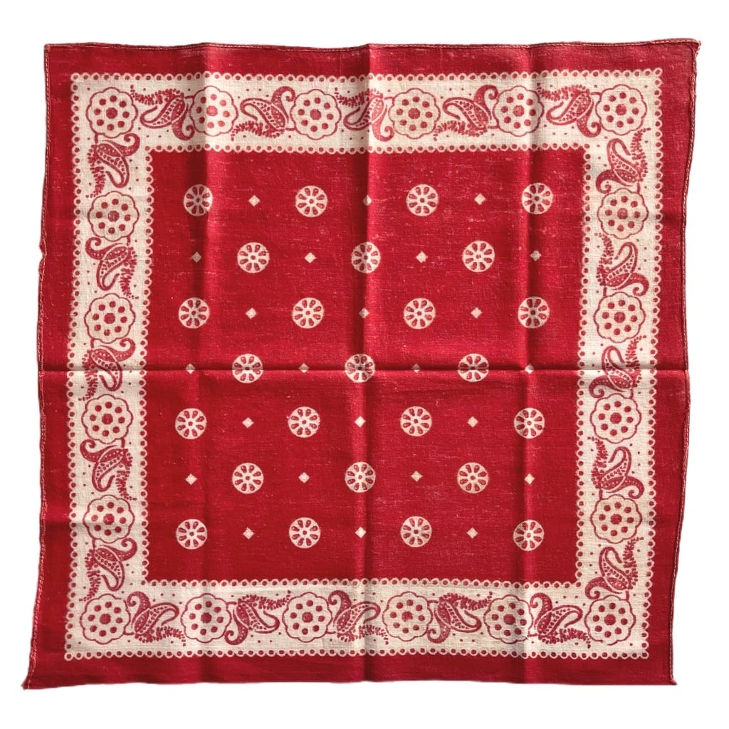Special】Early1900s ターキーレッド ヴィンテージ バンダナ | swallows