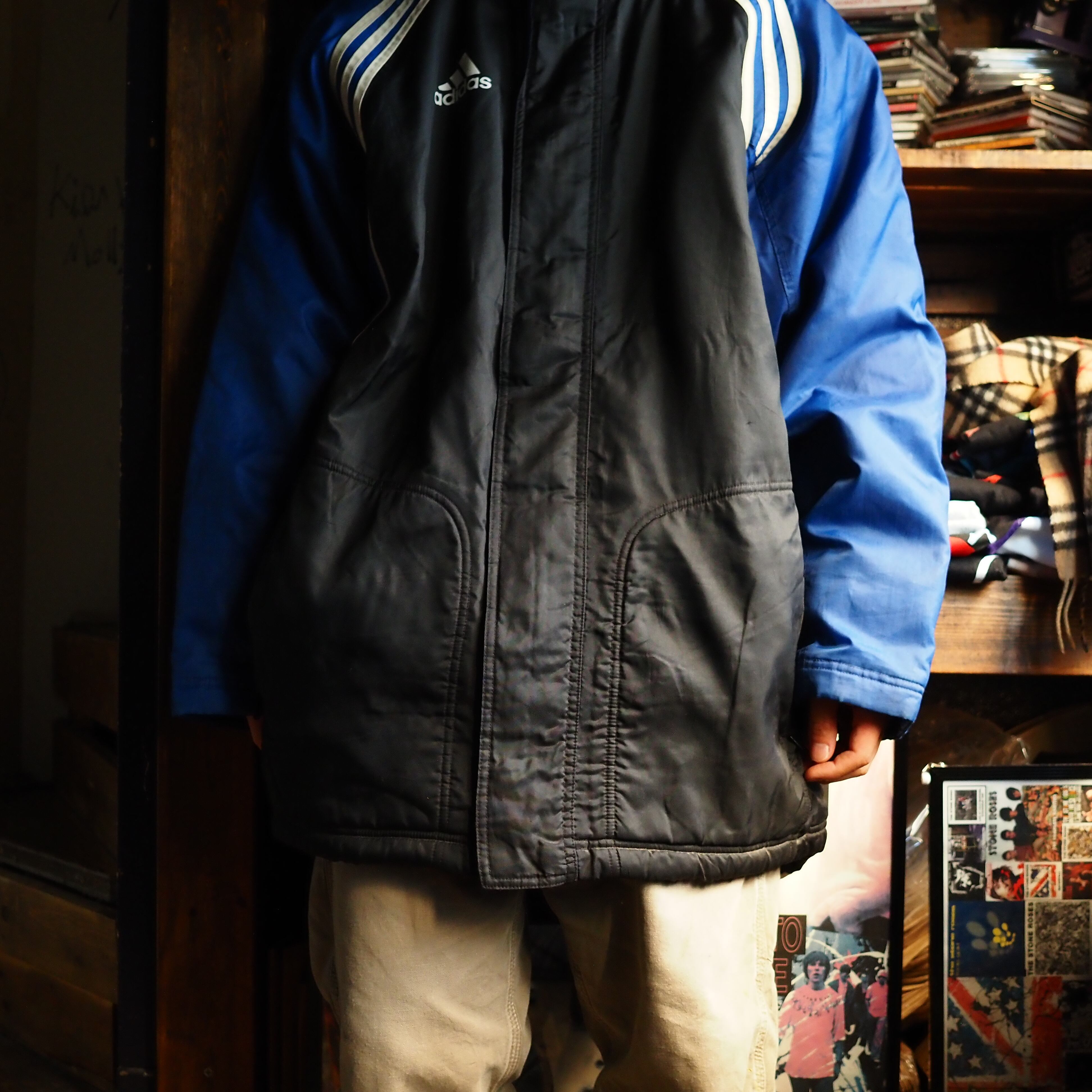 UK Rock! 1990's Vintage Adidas Football Coat ビンテージ アディダス