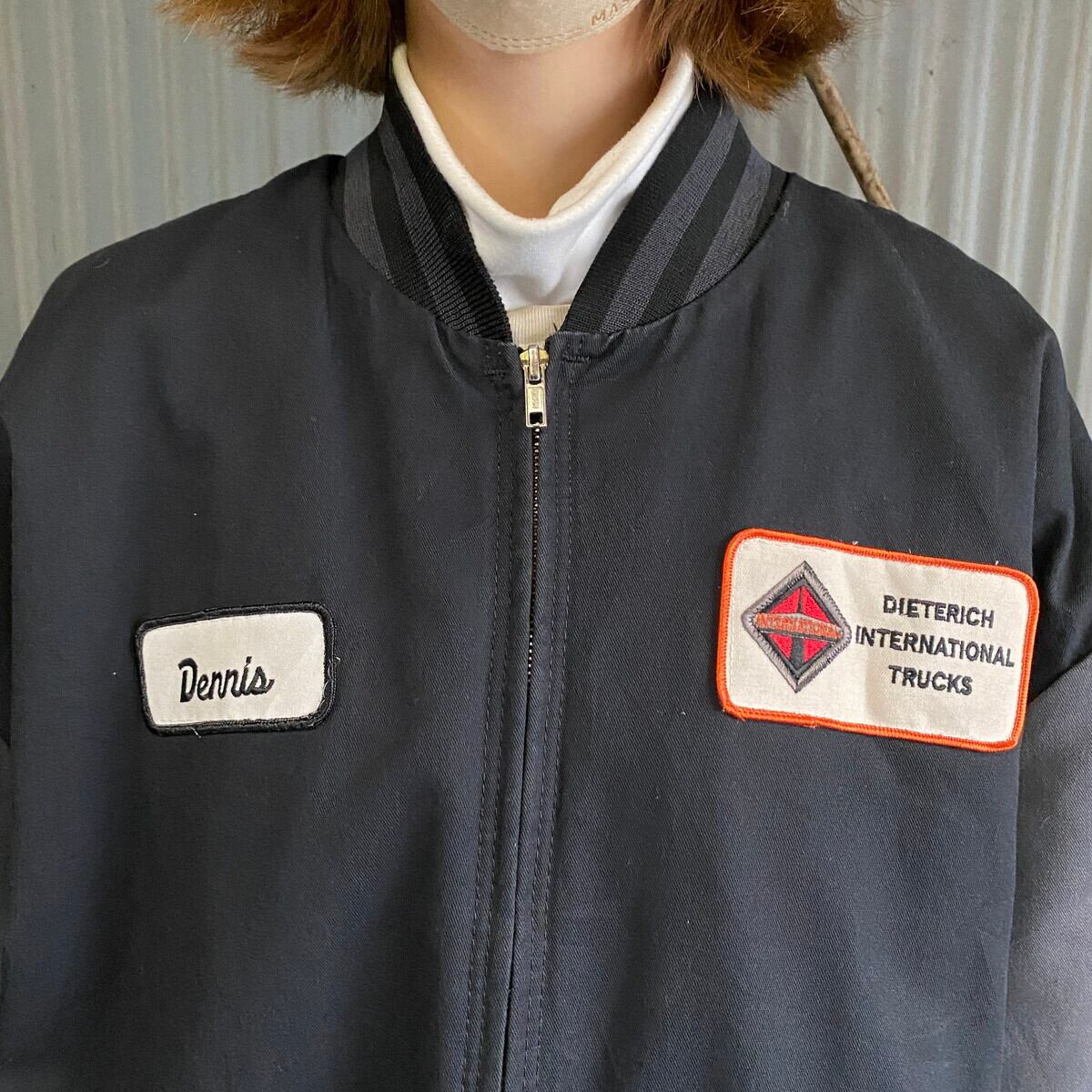 REDKAP レッドキャップ 企業ロゴ ワッペン ワークジャケット メンズXL