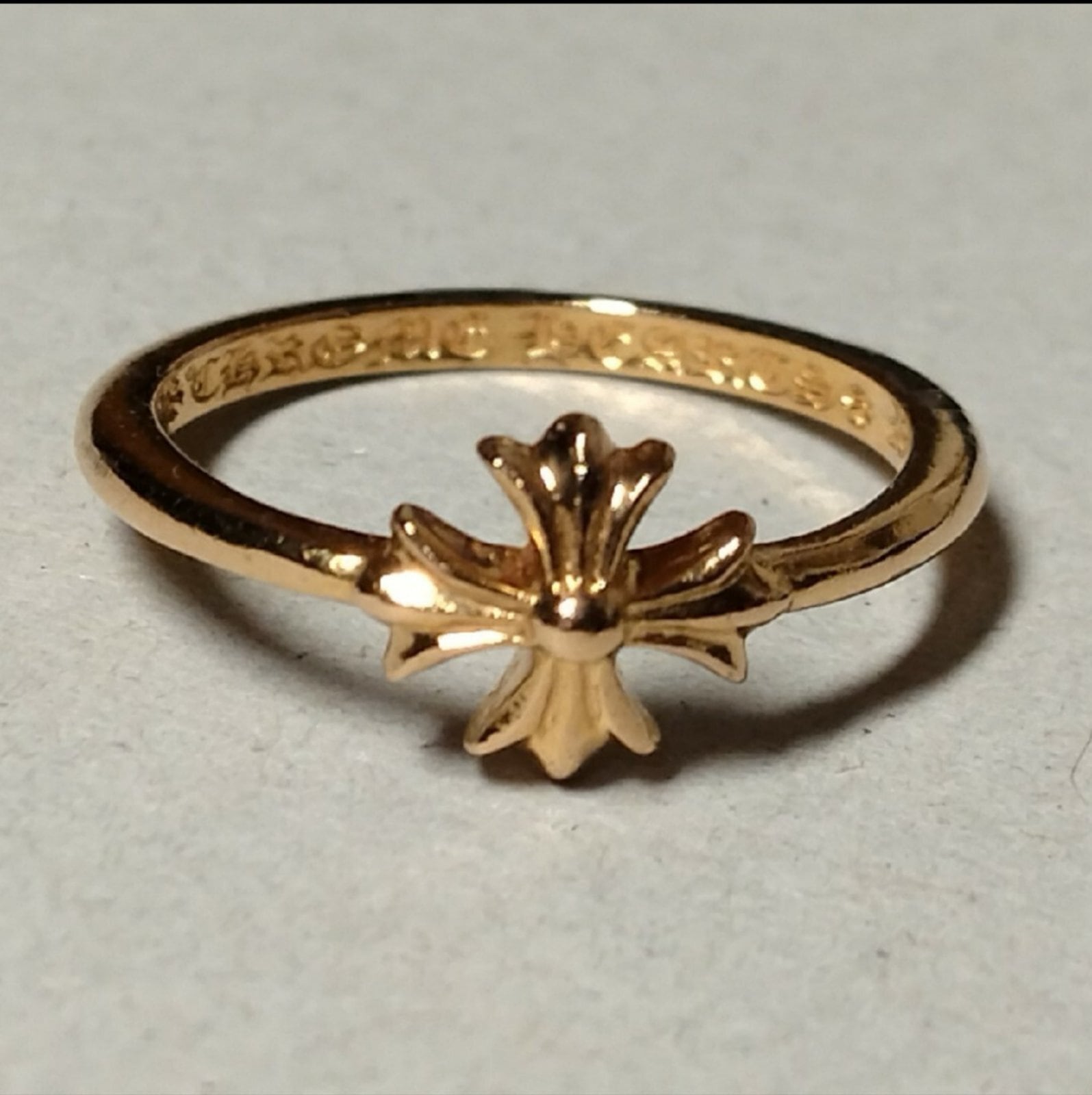 CHROME HEARTS クロムハーツ CHクロス バブルガムリング | chromehearts