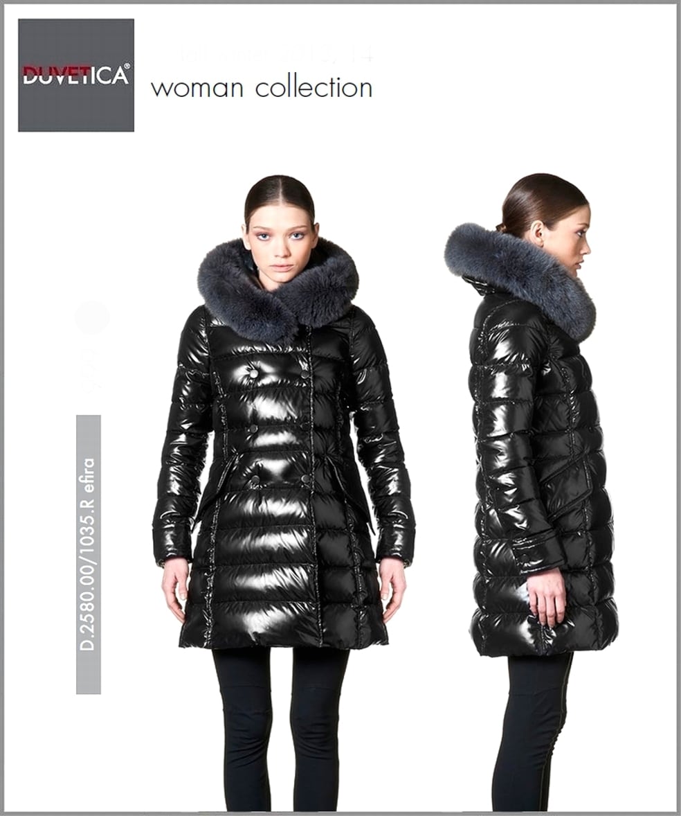 極美品◇DUVETICA デュベティカ EFIRA フォックスファーデザイン