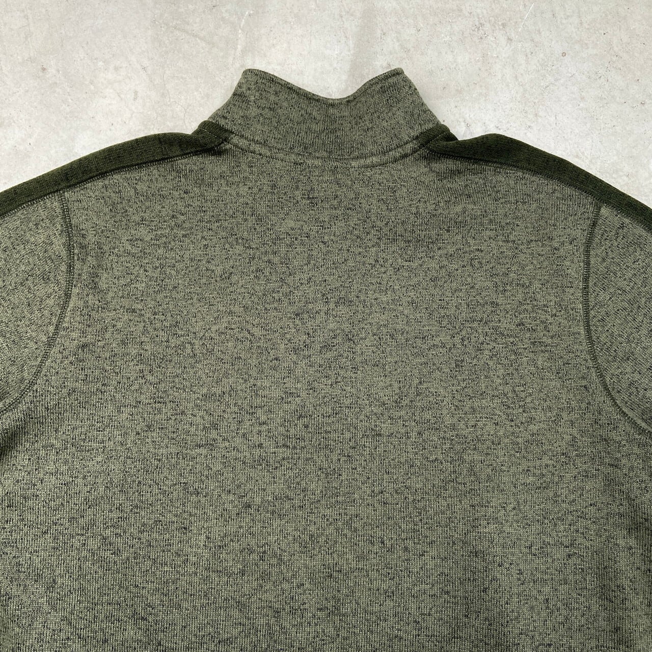 Eddie Bauer エディーバウアー ニットフリースプルオーバー ハーフ