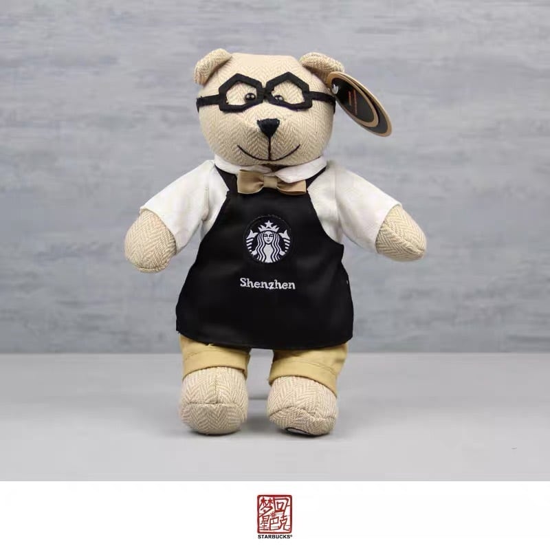 深圳 Shenzhen ぬいぐるみ ベアリスタ 熊 台湾 スターバックス 韓国