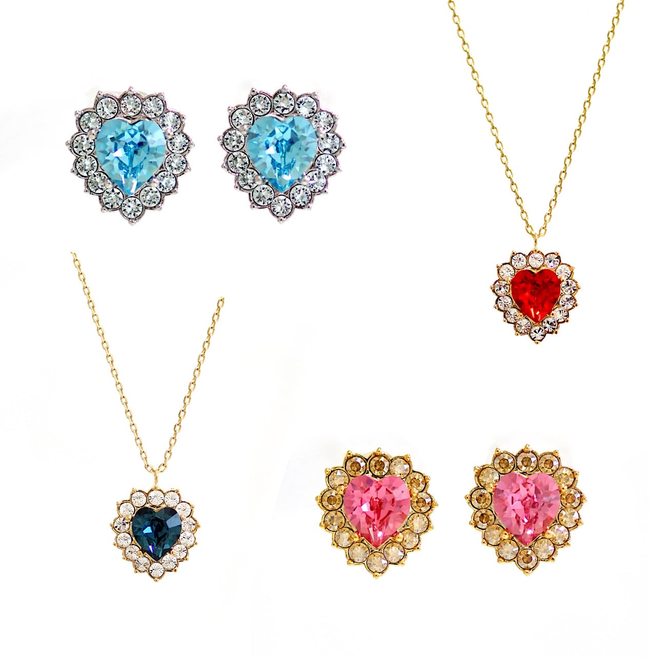 ハートビジューピアス | MAKI NUMOTO (マキ ヌモト) ｜コスチューム