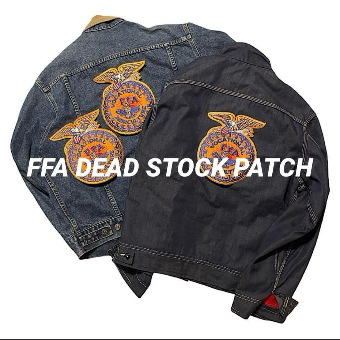 70s FFA ビンテージ ワッペン デッドストック 大判 FFAジャケット