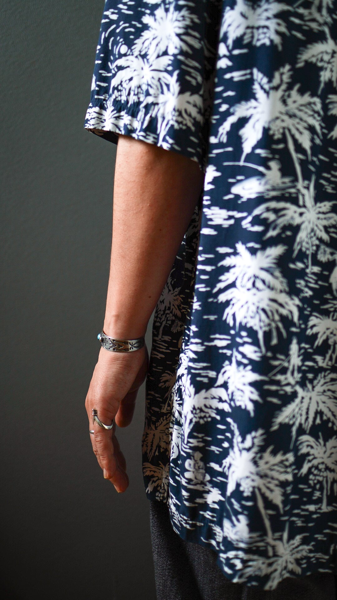 1920-1940s】ナバホ ターコイズ & サンダーバード & スワスティカ 卍