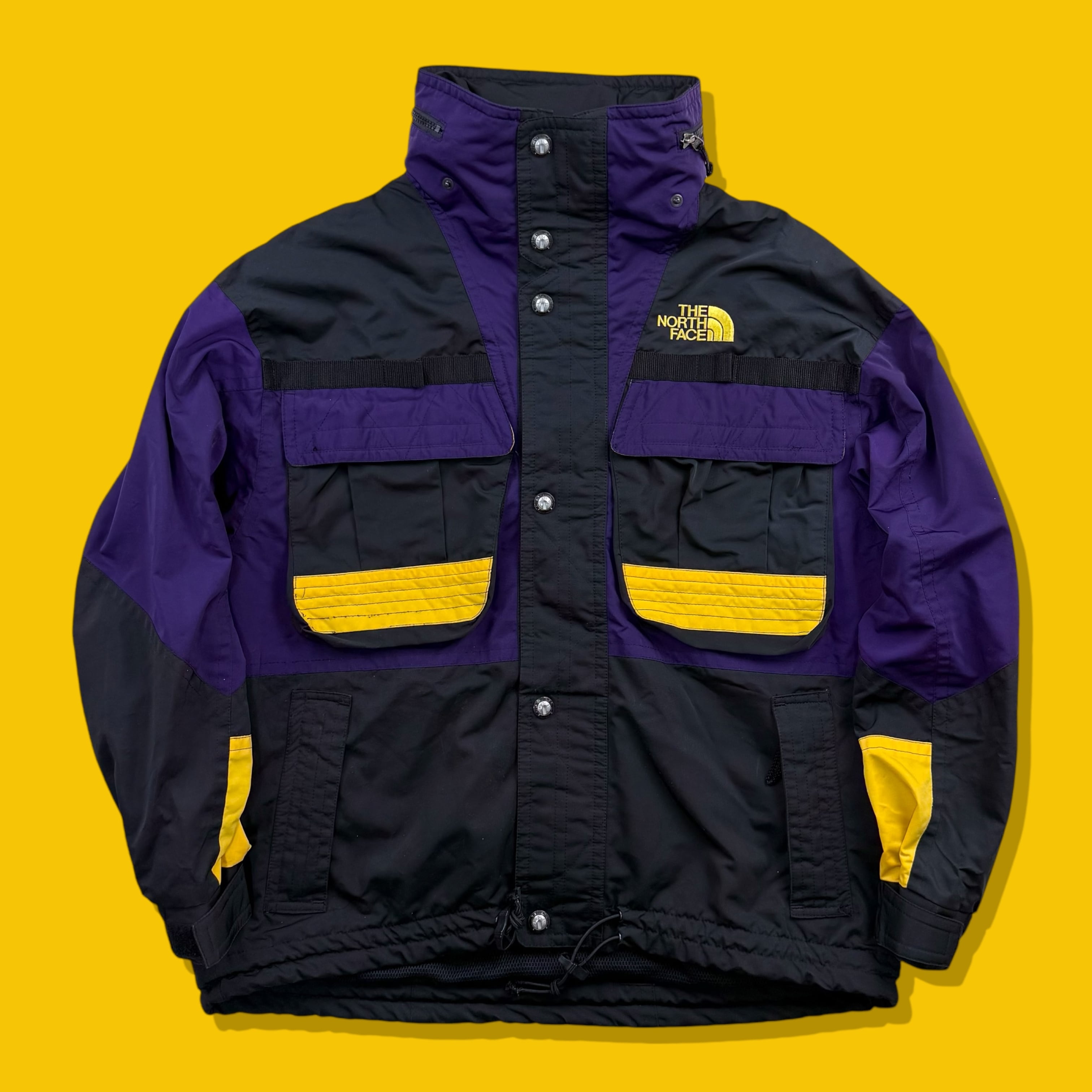 90s THE NORTH FACE SKIWEAR Color Block Ski Jacket | MARKET