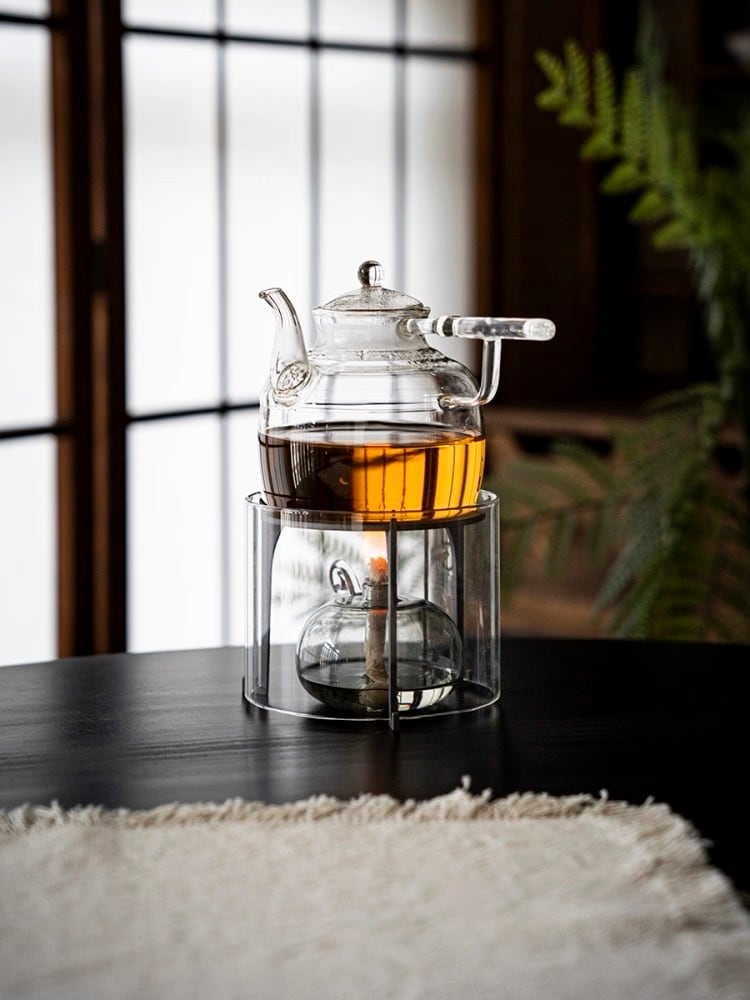 いちぶつ】耐熱ガラス製アルコールストーブ【 ichibutu 】Glass Tea